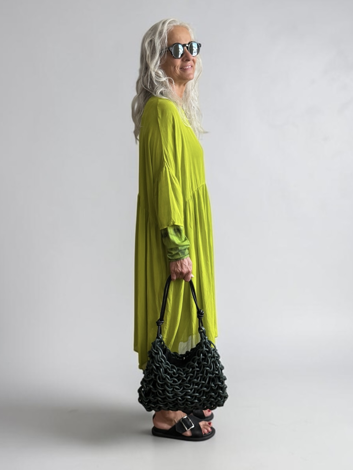 Privatsachen Seidenkleid Meinsein – Bild 3